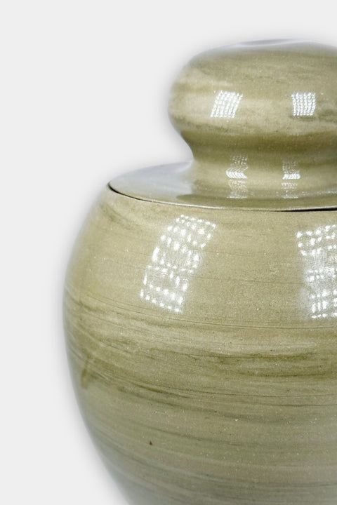 stone green jar