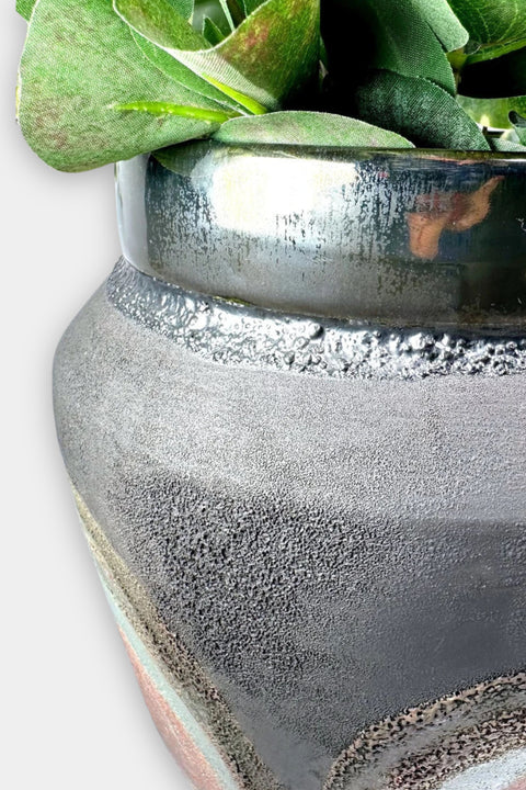 volcanic rainbow vase
