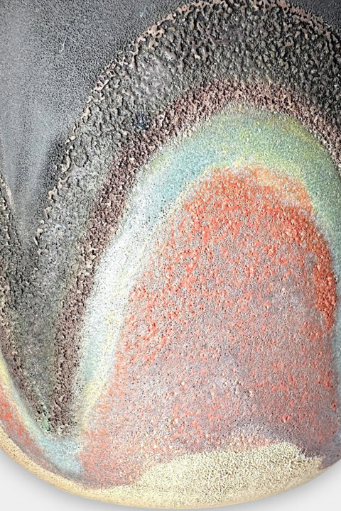volcanic rainbow vase