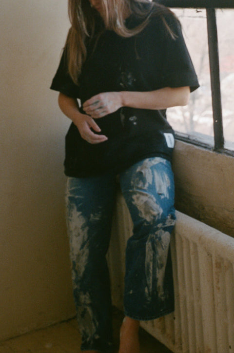 studio pullover | oversized black