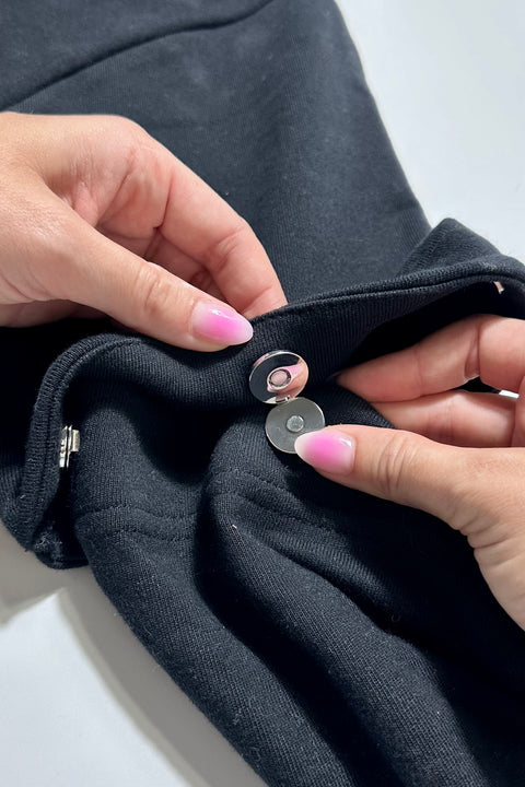 studio pullover | oversized black