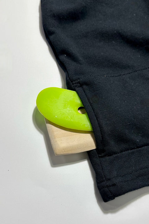 studio pullover | oversized black