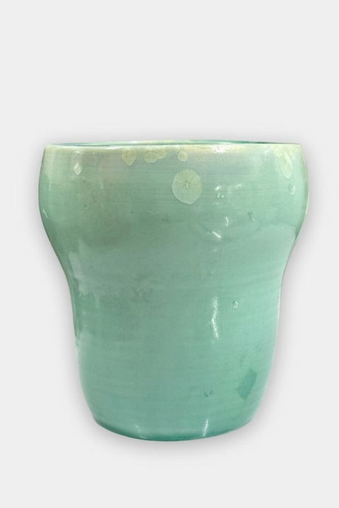 aqua crystalline porcelain vase 3